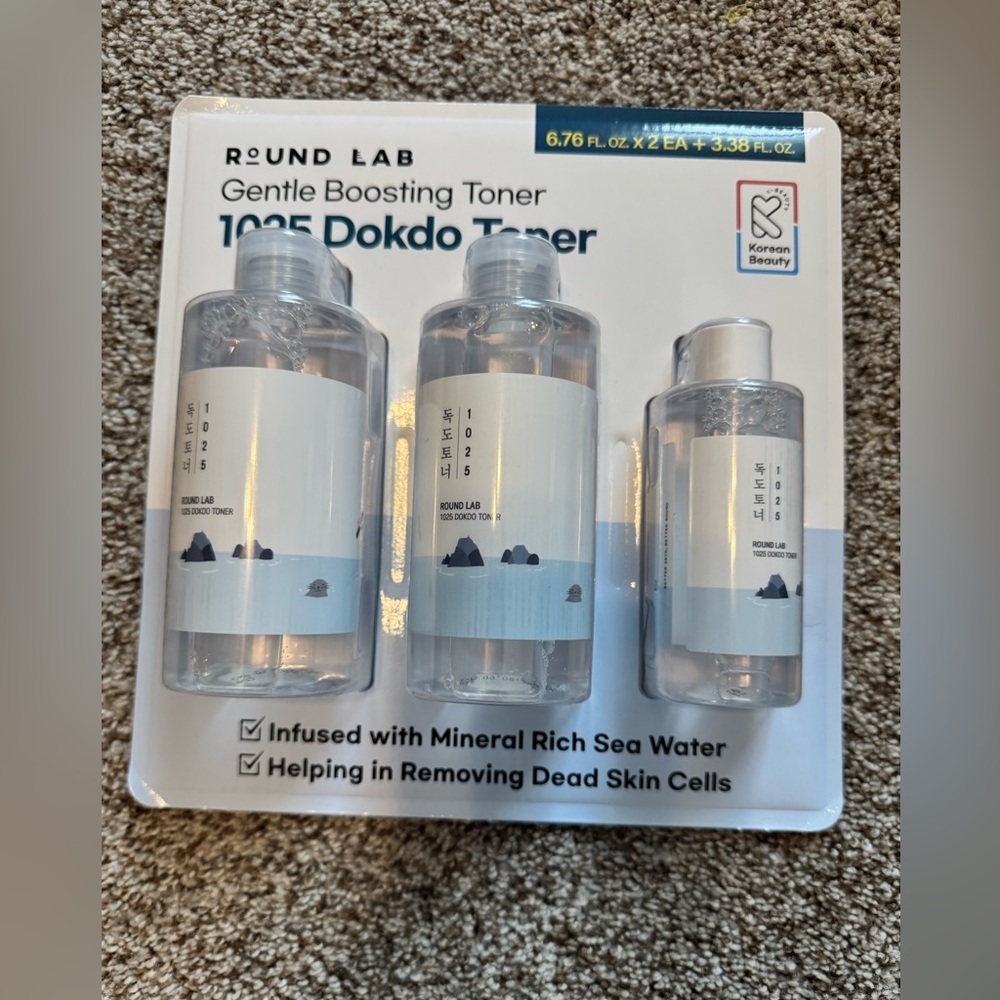 Sale🎉ROUND LAB• Gentle Boosting Toner Set•Korean Skincare